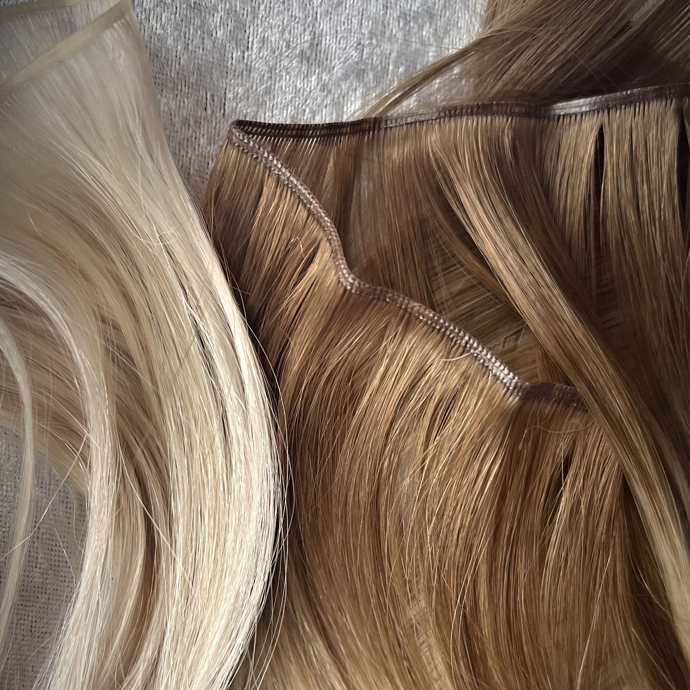 Genius Weft Hair Extensions - Russian Remy Human Hair