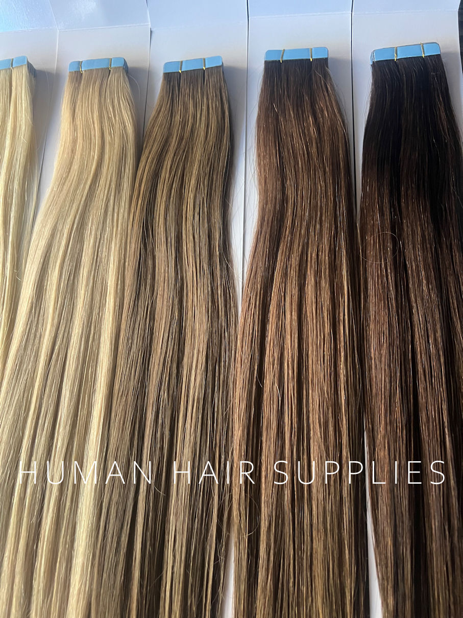 Human Hair Supplies - Tape Hair Extensions